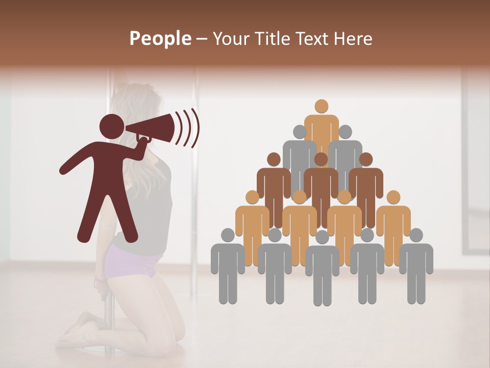 Workout Dancing Copy PowerPoint Template