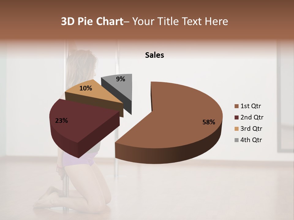 Workout Dancing Copy PowerPoint Template