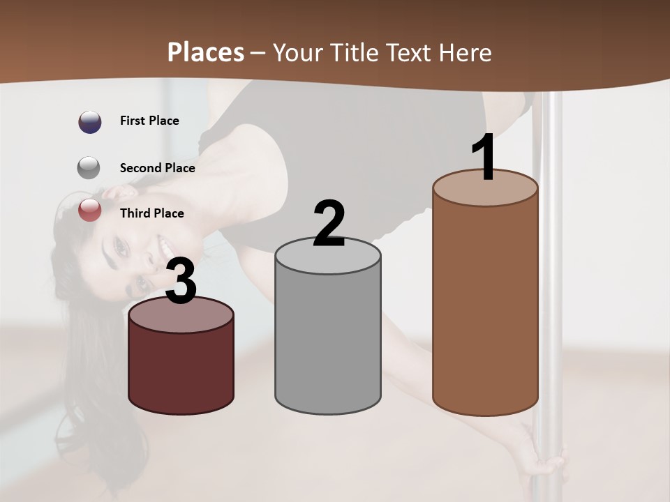 Gym Female Class PowerPoint Template