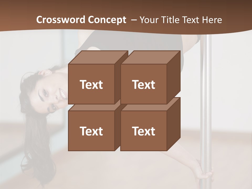 Gym Female Class PowerPoint Template