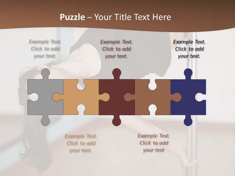 Gym Female Class PowerPoint Template