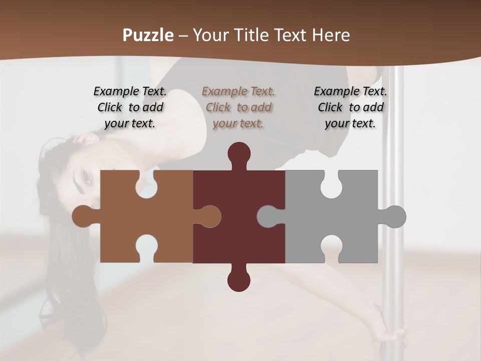 Gym Female Class PowerPoint Template