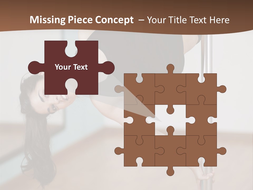 Gym Female Class PowerPoint Template