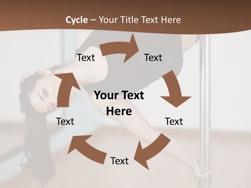 Gym Female Class PowerPoint Template