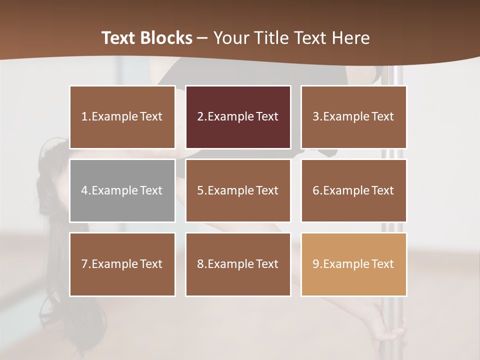 Gym Female Class PowerPoint Template