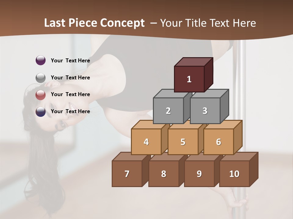 Gym Female Class PowerPoint Template