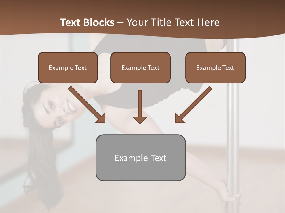 Gym Female Class PowerPoint Template