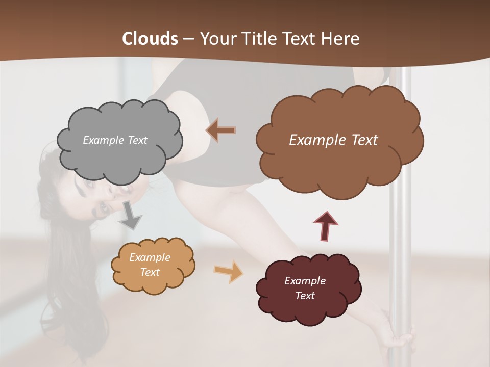 Gym Female Class PowerPoint Template