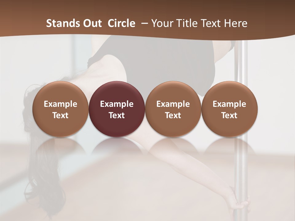 Gym Female Class PowerPoint Template