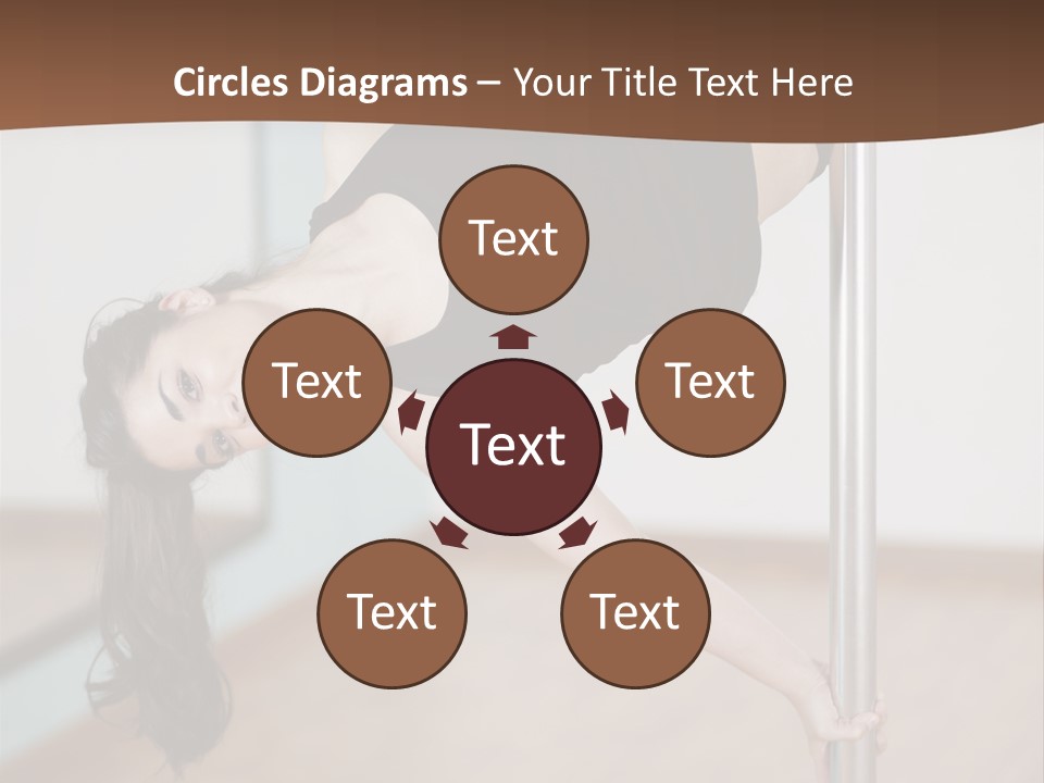 Gym Female Class PowerPoint Template