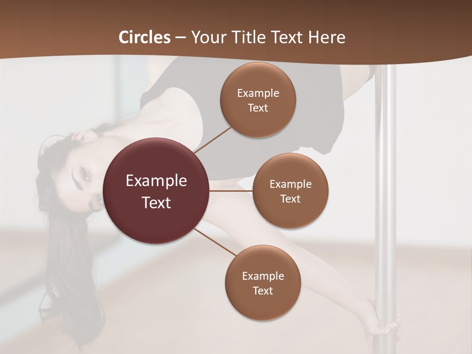 Gym Female Class PowerPoint Template