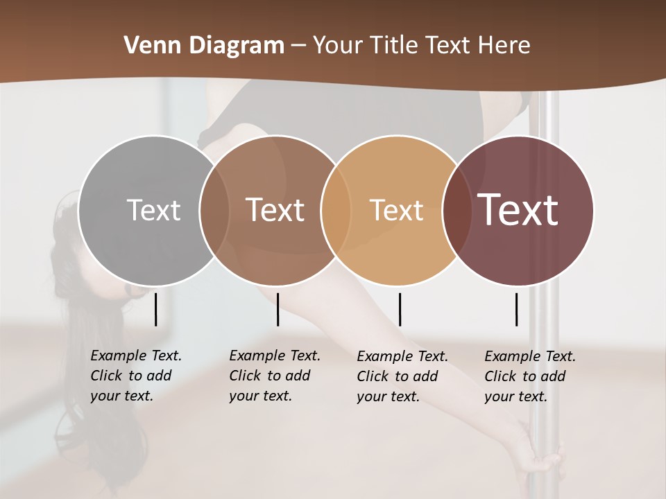 Gym Female Class PowerPoint Template