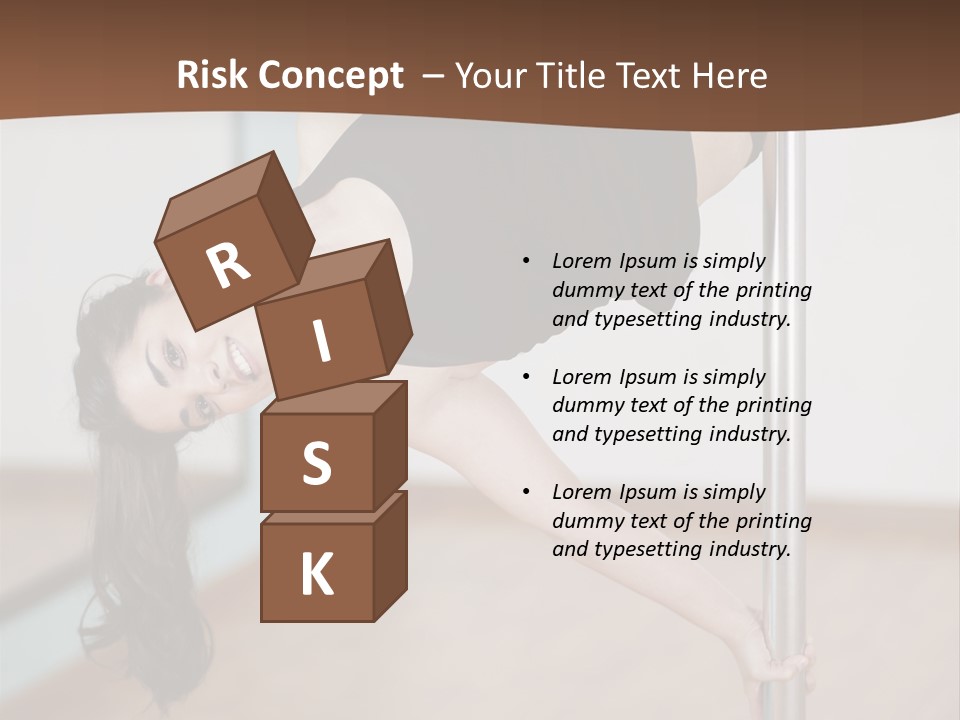 Gym Female Class PowerPoint Template