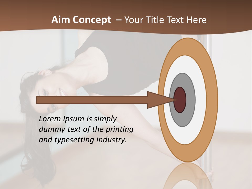 Gym Female Class PowerPoint Template