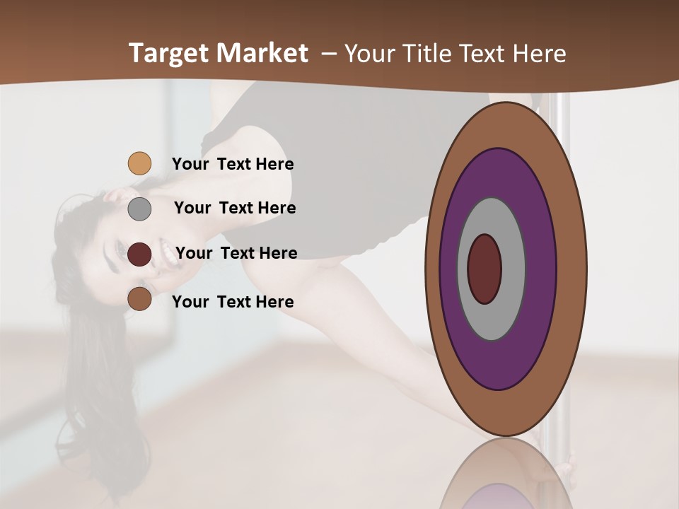 Gym Female Class PowerPoint Template