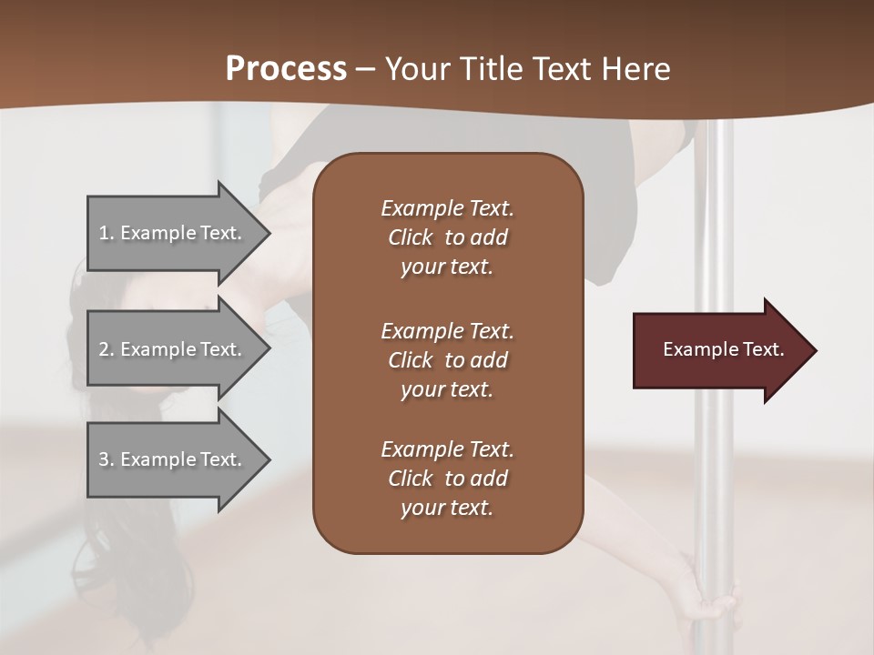 Gym Female Class PowerPoint Template