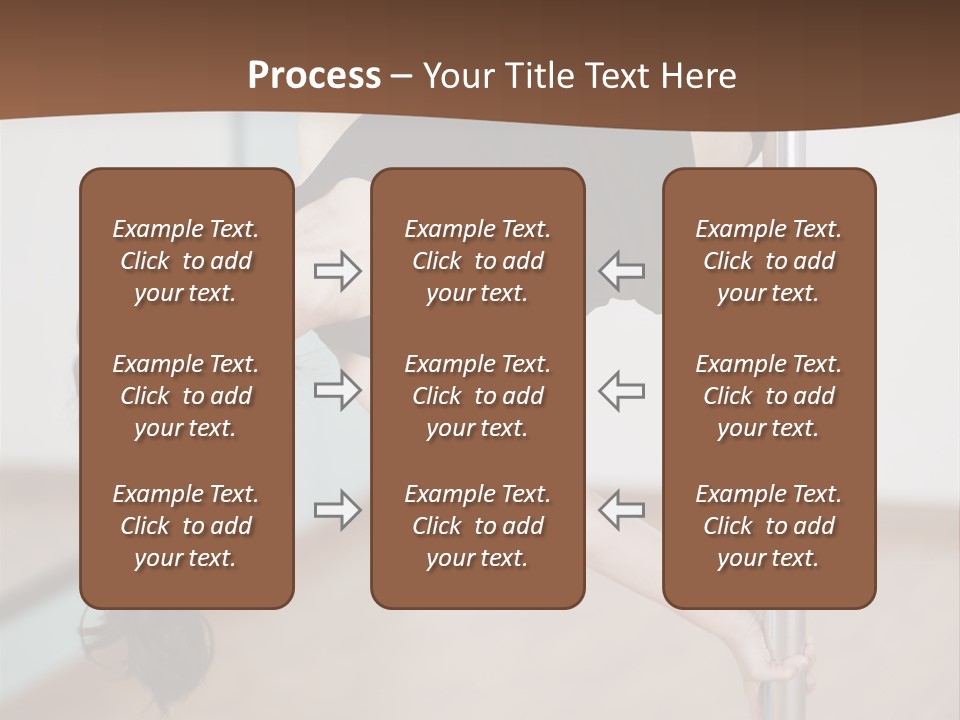 Gym Female Class PowerPoint Template