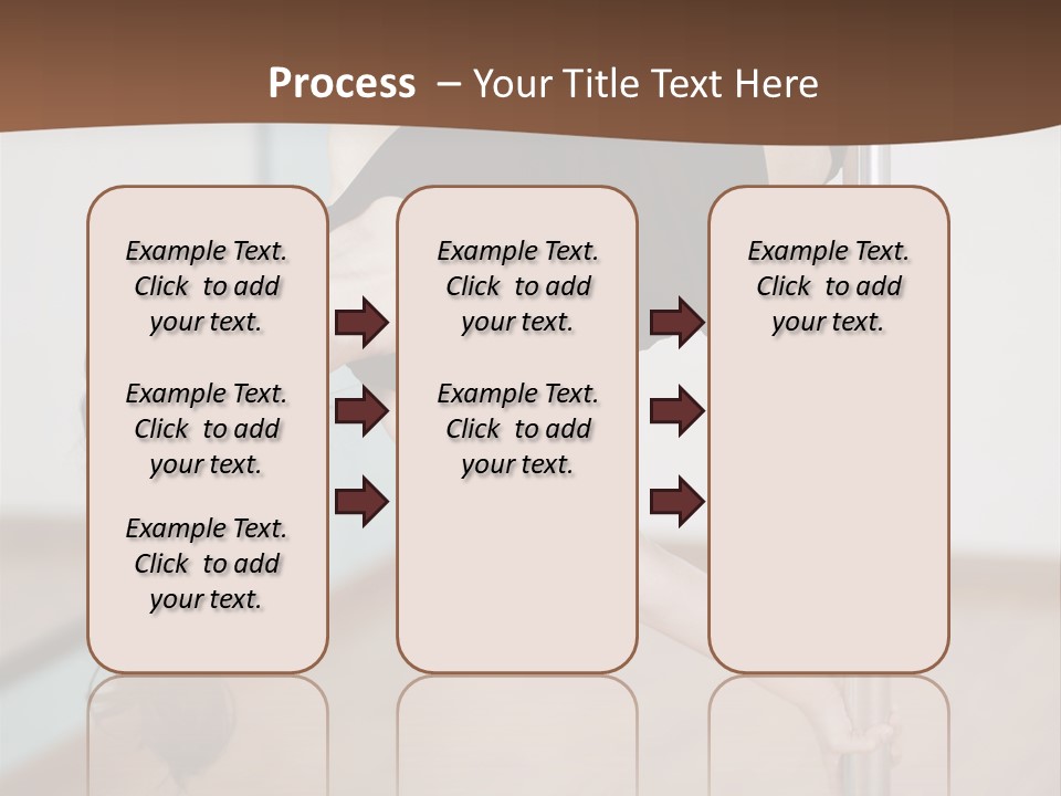 Gym Female Class PowerPoint Template