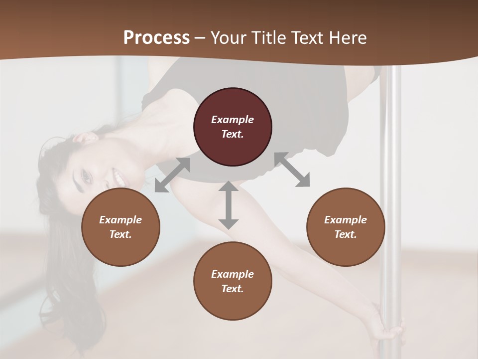 Gym Female Class PowerPoint Template