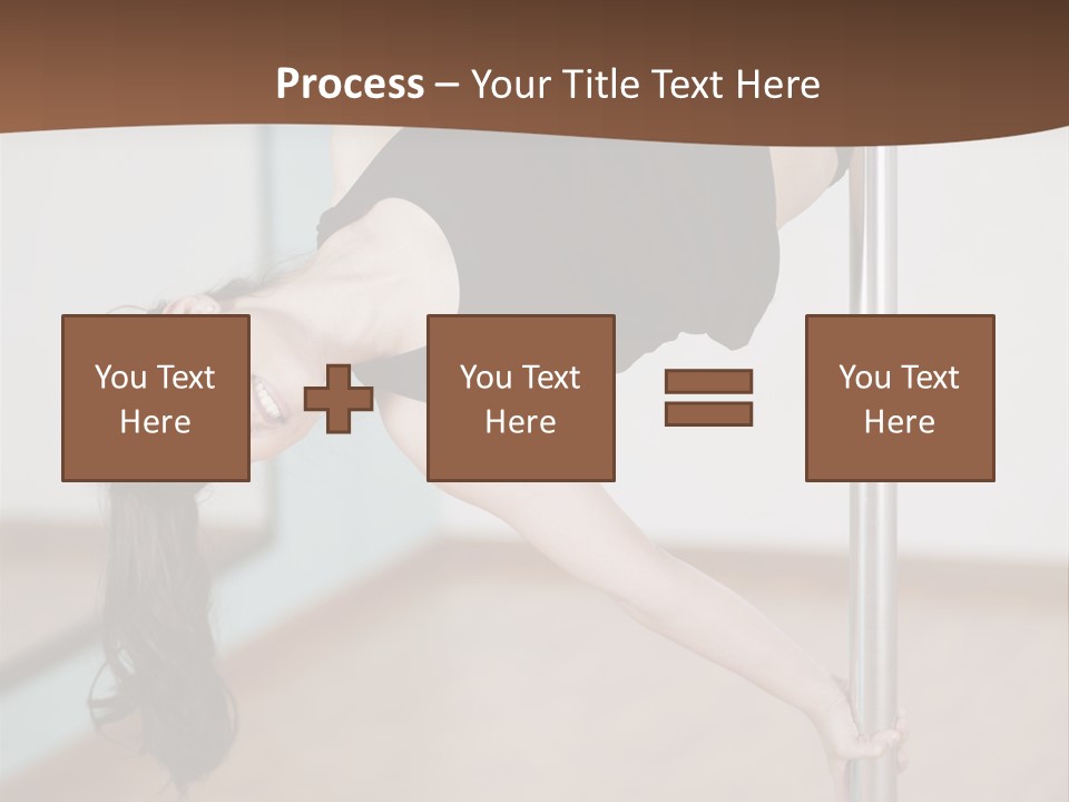 Gym Female Class PowerPoint Template