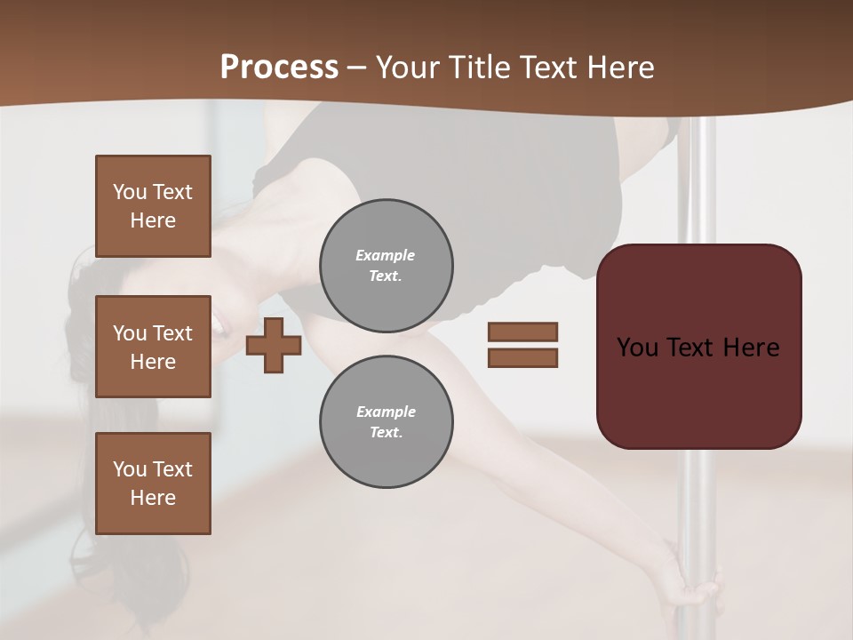 Gym Female Class PowerPoint Template