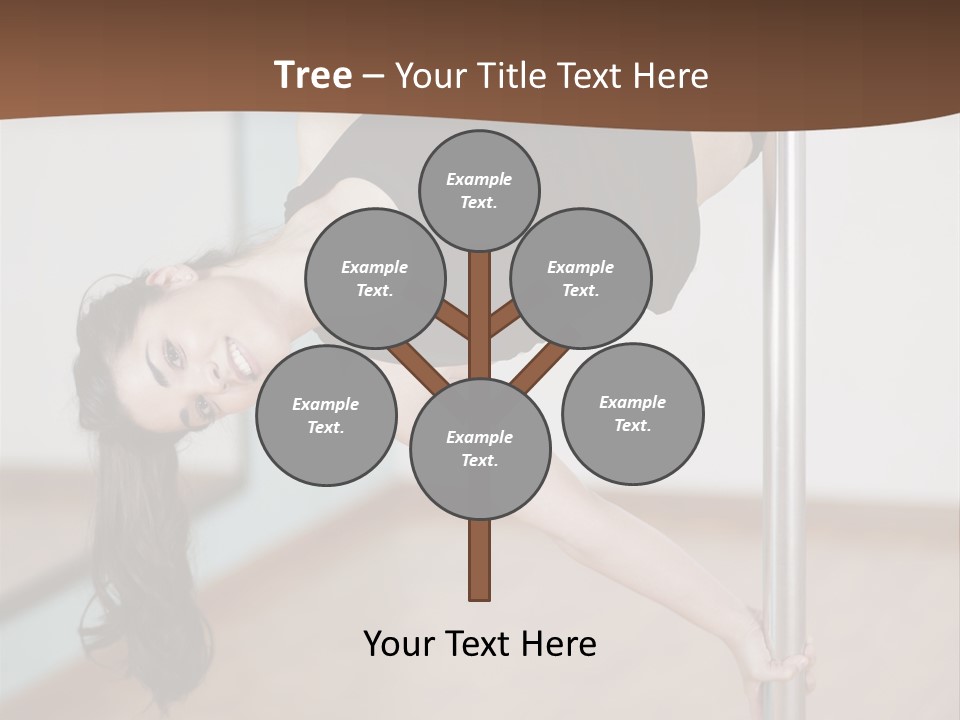 Gym Female Class PowerPoint Template