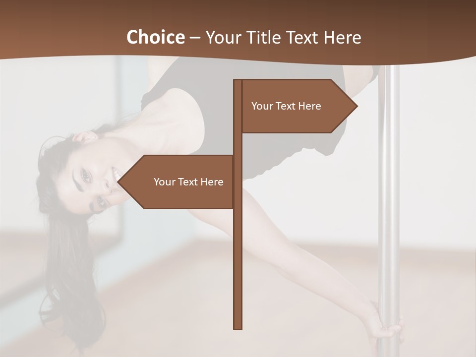 Gym Female Class PowerPoint Template