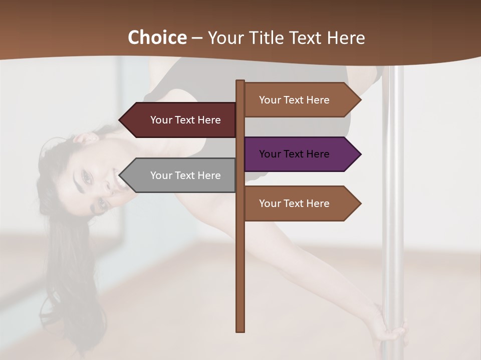 Gym Female Class PowerPoint Template