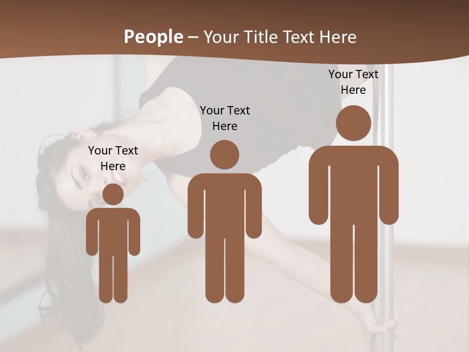 Gym Female Class PowerPoint Template