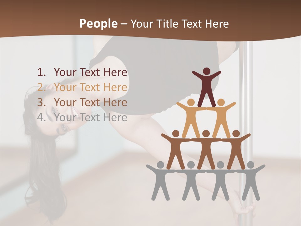 Gym Female Class PowerPoint Template