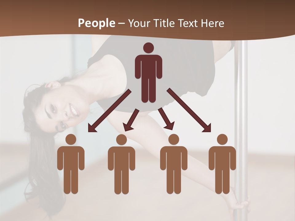 Gym Female Class PowerPoint Template