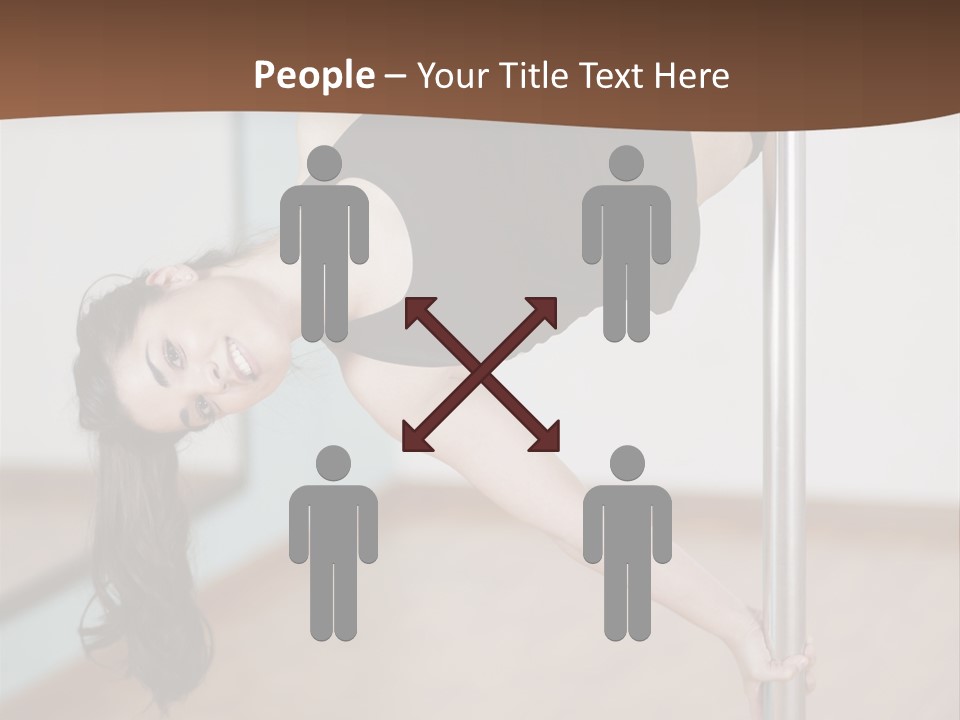 Gym Female Class PowerPoint Template