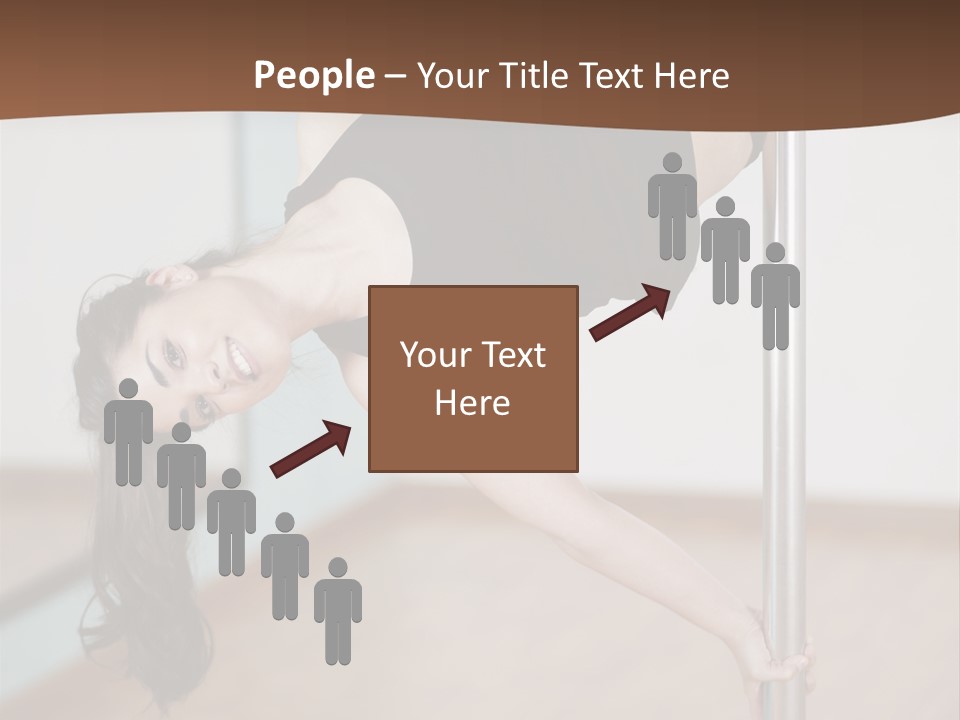 Gym Female Class PowerPoint Template