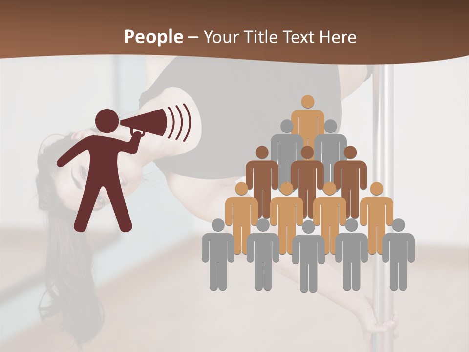 Gym Female Class PowerPoint Template