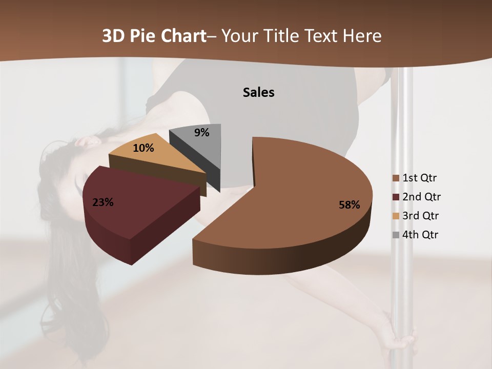 Gym Female Class PowerPoint Template