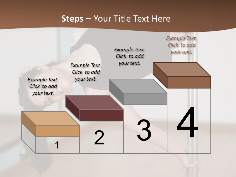 Gym Female Class PowerPoint Template