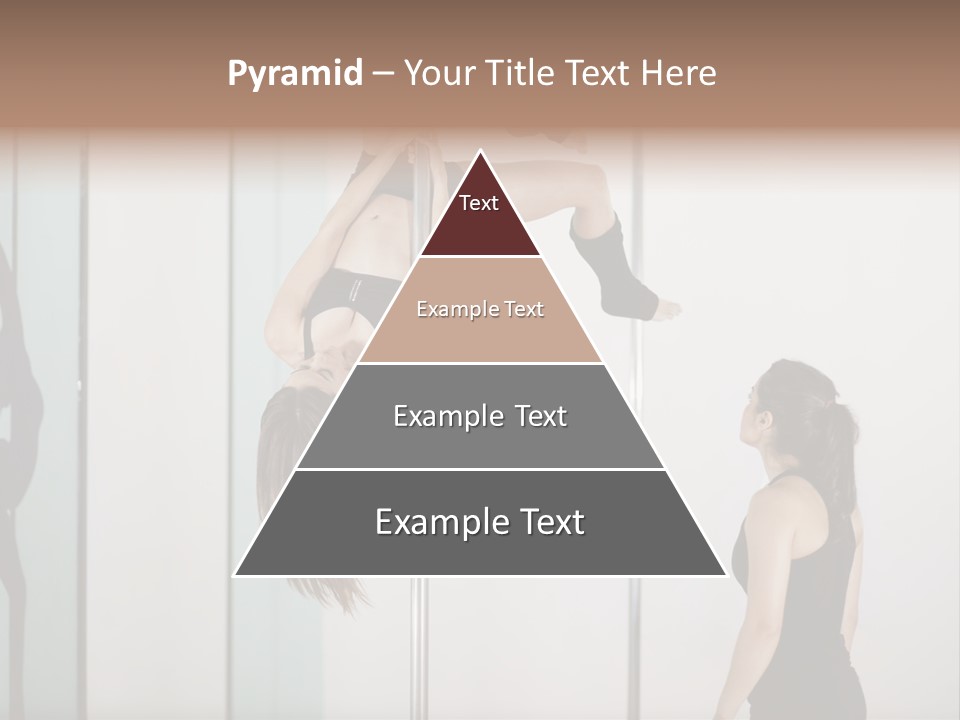 Cute Instructor Supervising PowerPoint Template