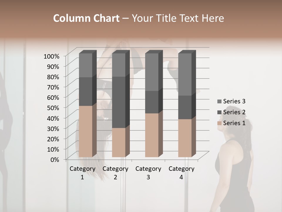 Cute Instructor Supervising PowerPoint Template