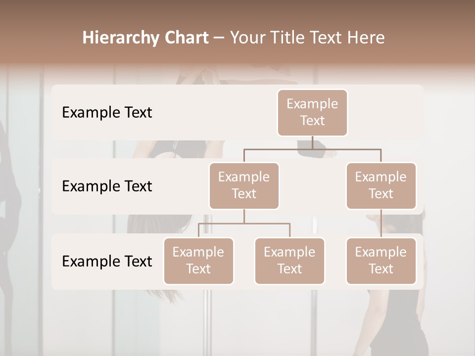 Cute Instructor Supervising PowerPoint Template