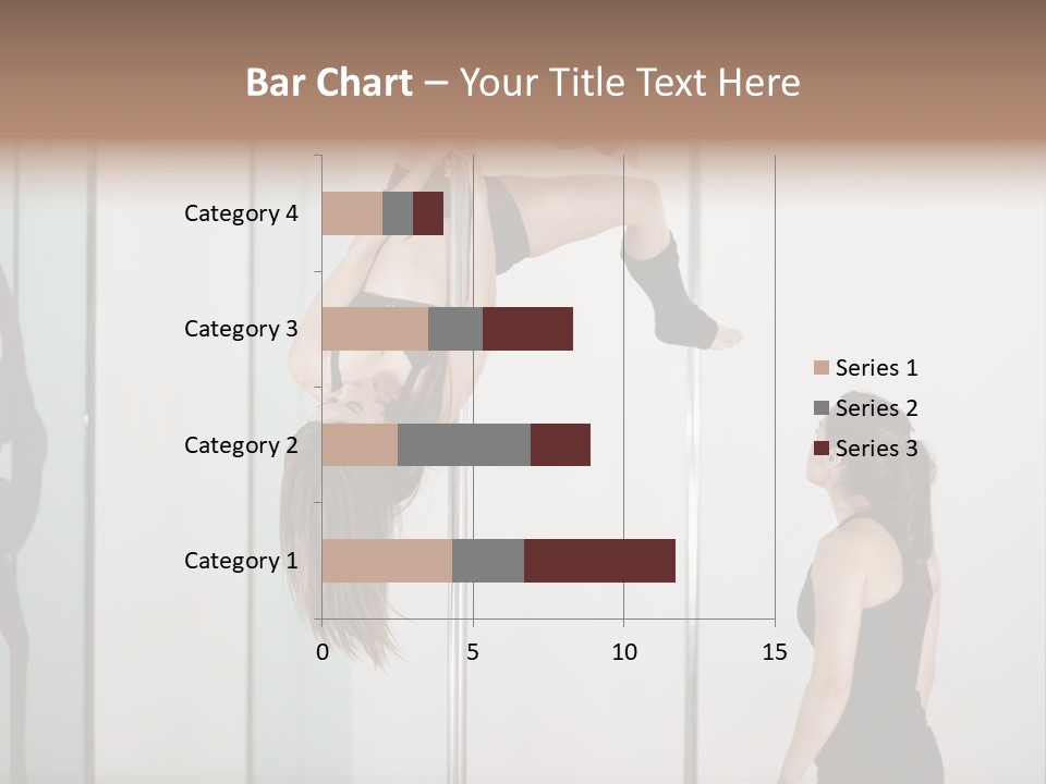Cute Instructor Supervising PowerPoint Template