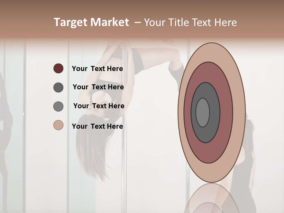 Cute Instructor Supervising PowerPoint Template