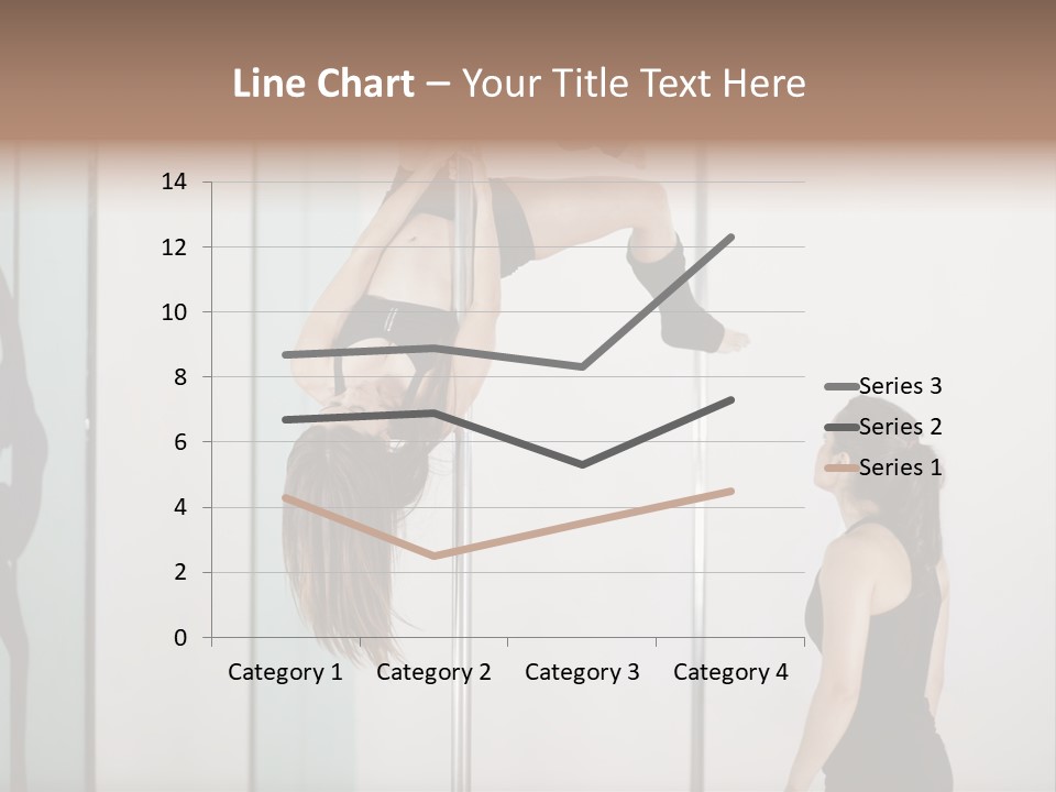 Cute Instructor Supervising PowerPoint Template