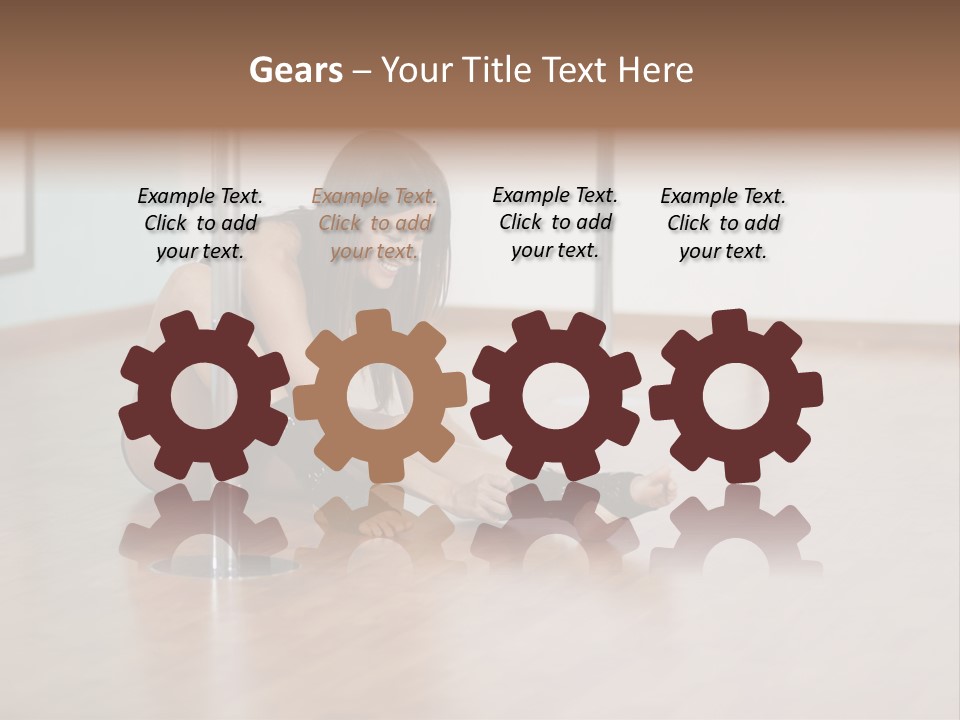 Table Beautiful Training PowerPoint Template
