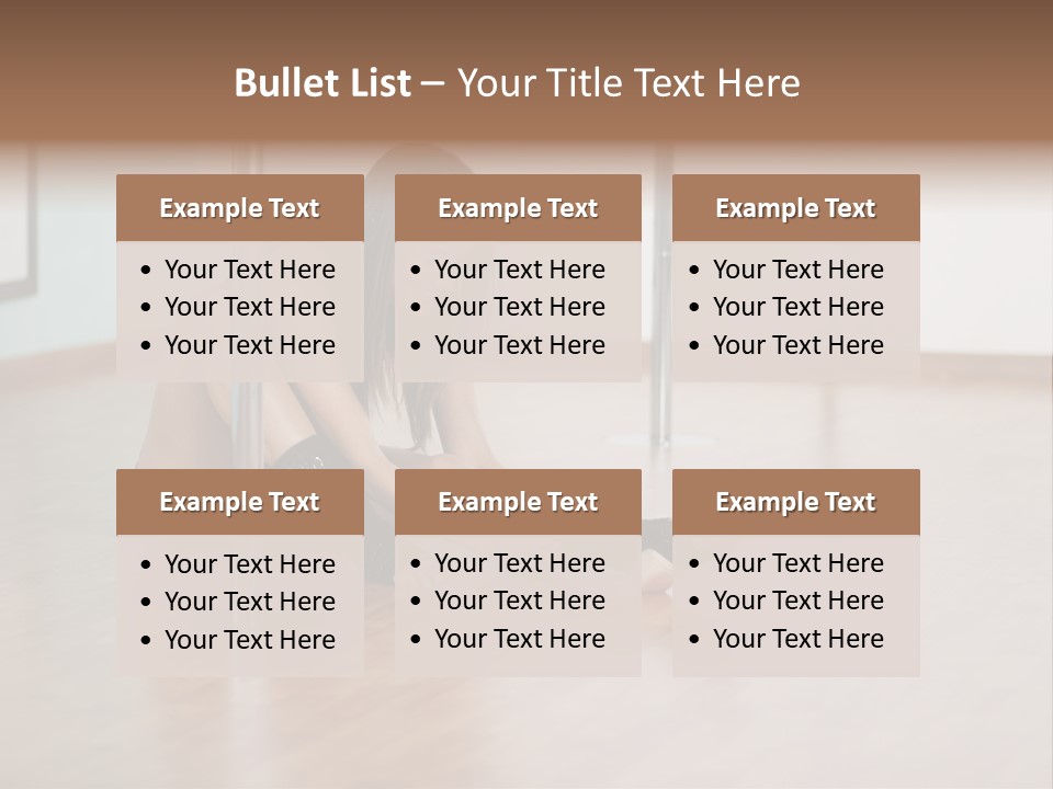 Table Beautiful Training PowerPoint Template