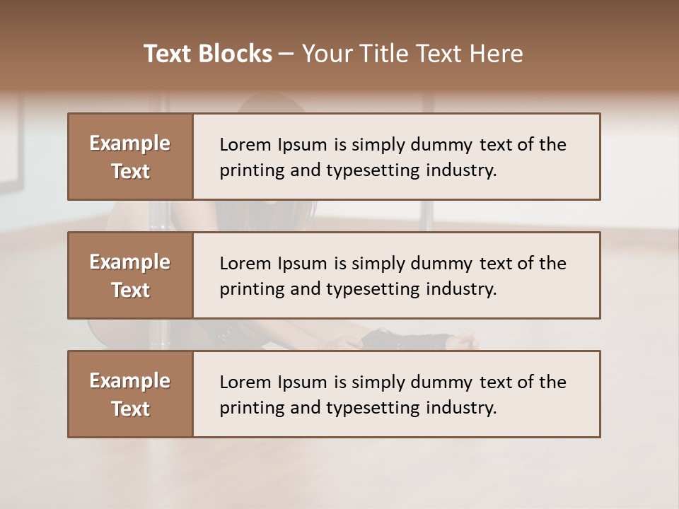 Table Beautiful Training PowerPoint Template