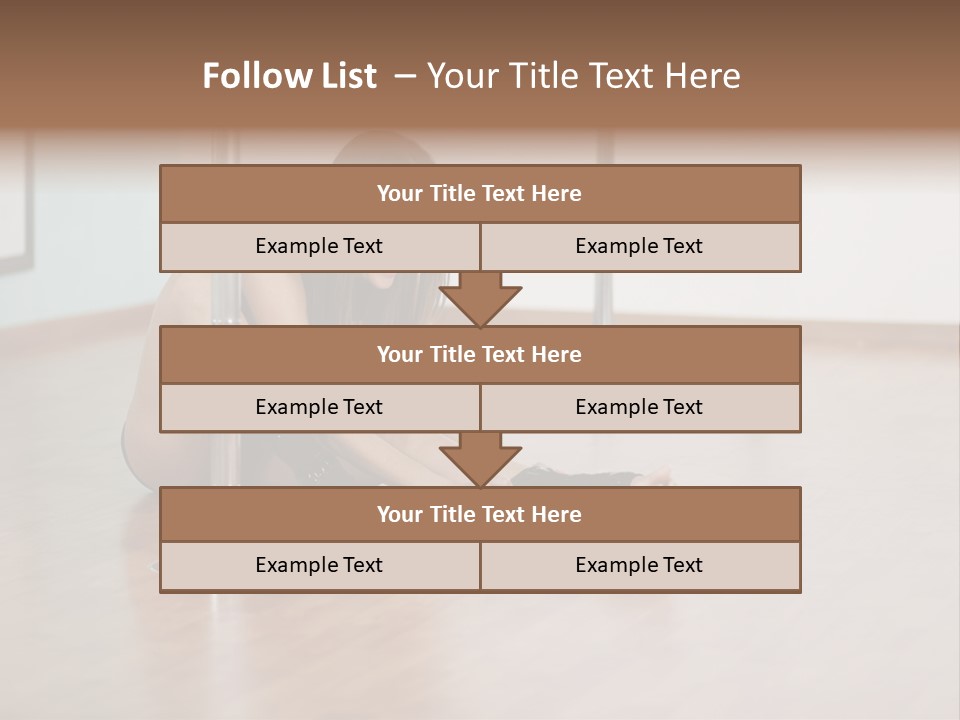 Table Beautiful Training PowerPoint Template