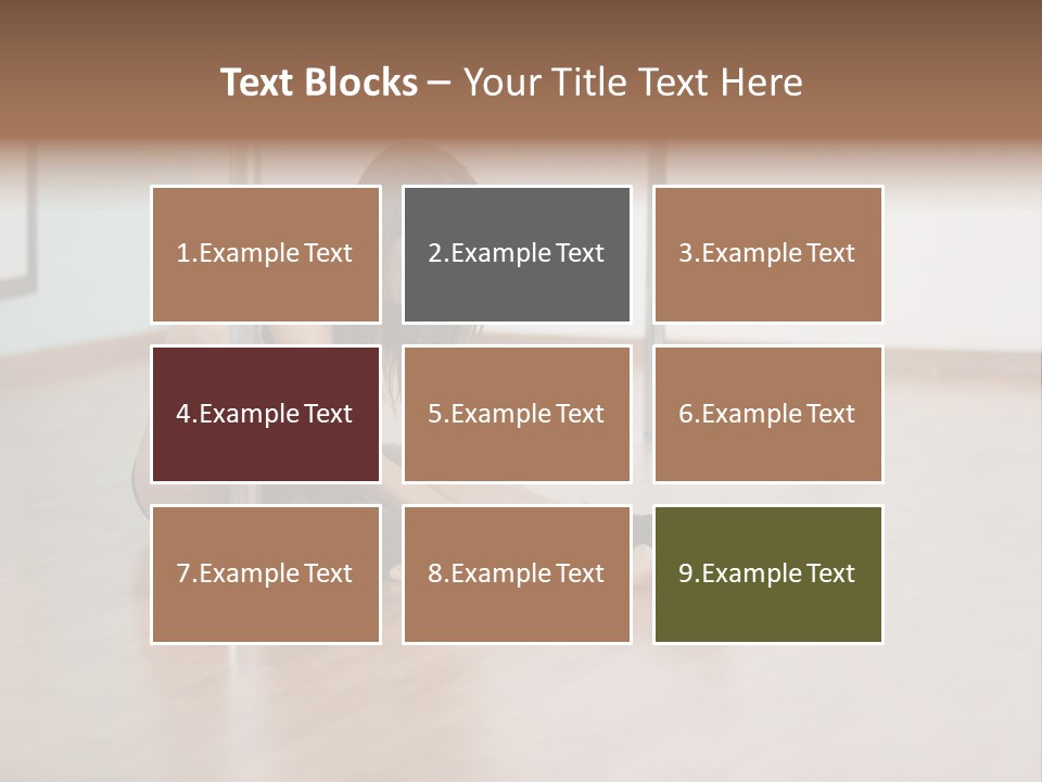 Table Beautiful Training PowerPoint Template