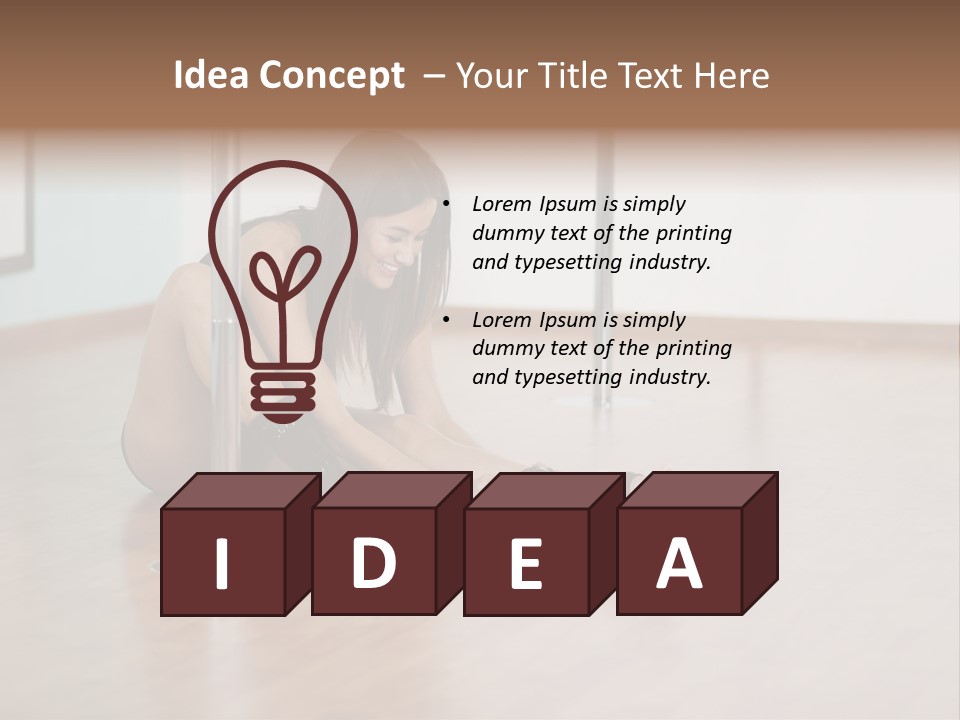 Table Beautiful Training PowerPoint Template