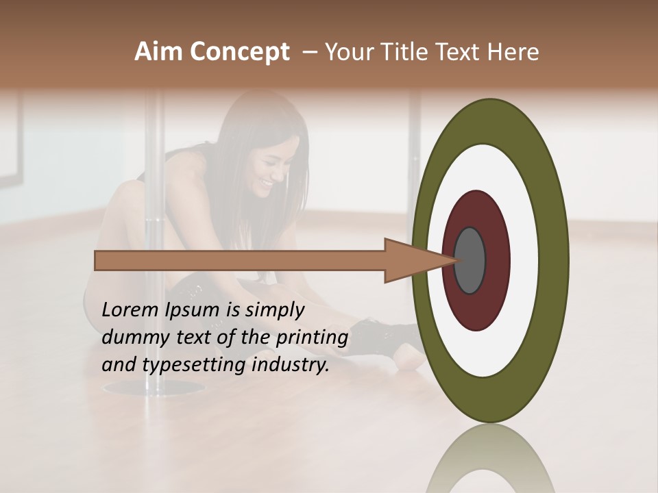 Table Beautiful Training PowerPoint Template