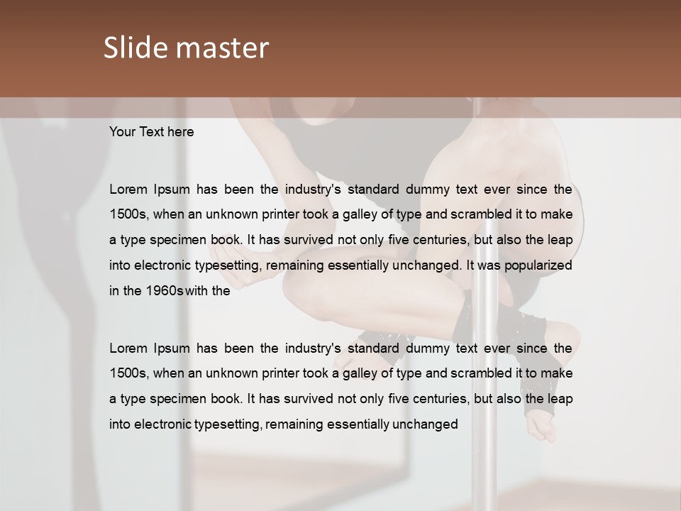 Workout Class Happy PowerPoint Template